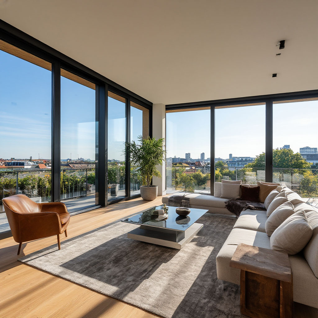 Penthouse München-Bogenhausen vor der Automatisierung