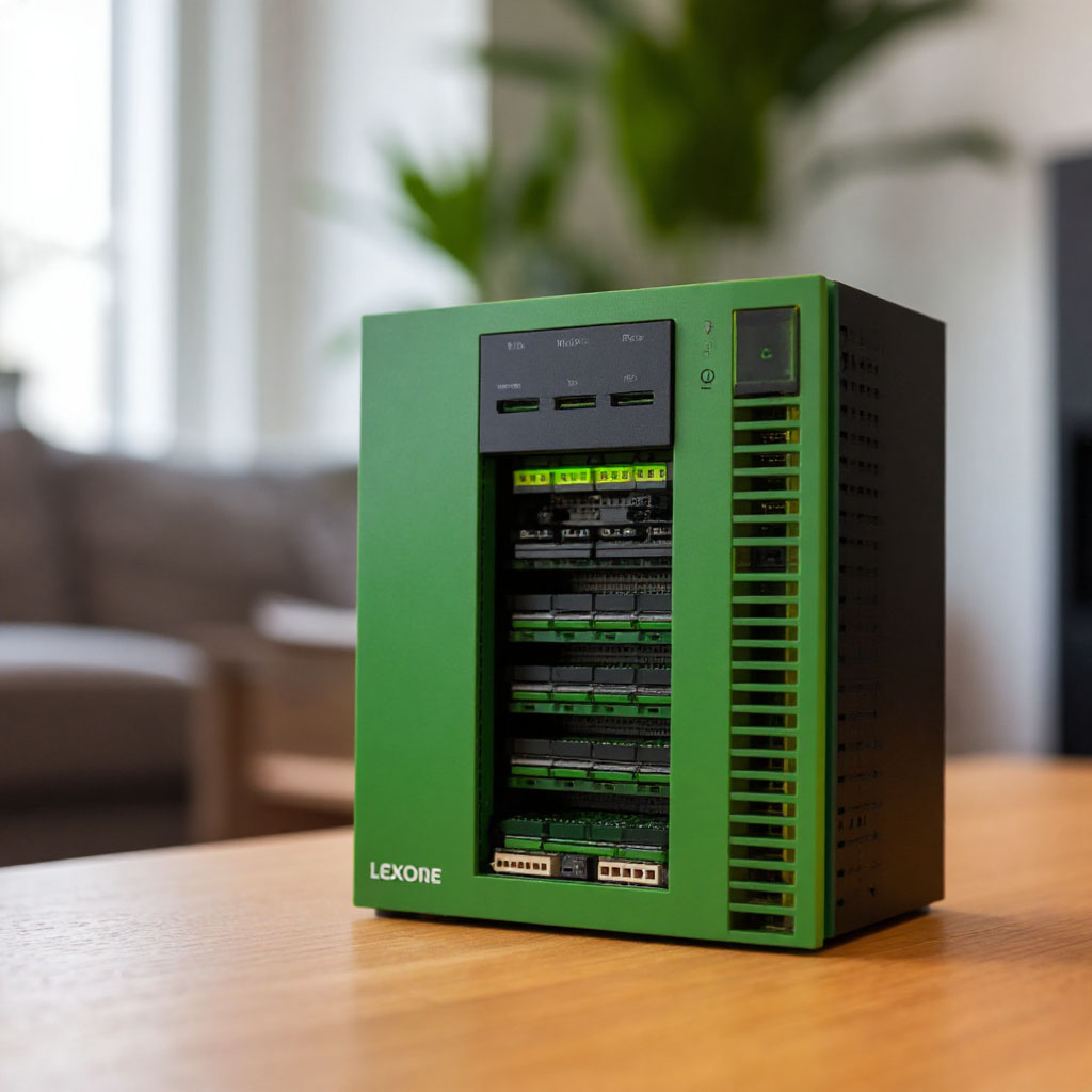 Loxone Miniserver als Herzstück des Smart Homes