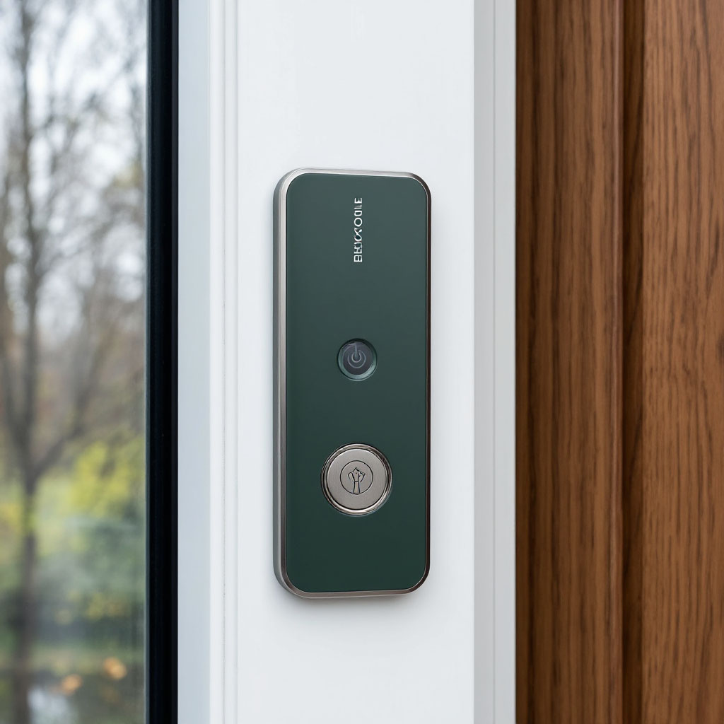 Loxone Smart Türschloss mit Fingerabdrucksensor